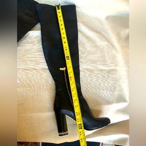 Michael Kors Sabrina Brand New Size 10 Black Leather Tall Boots